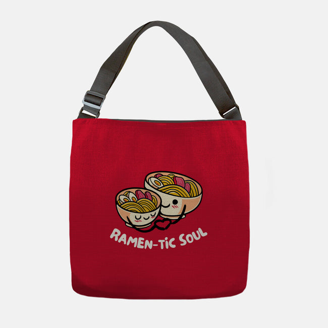 Ramen-tic Soul-None-Adjustable Tote-Bag-FunkVampire