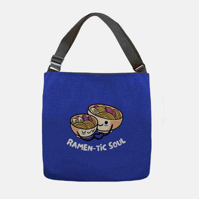 Ramen-tic Soul-None-Adjustable Tote-Bag-FunkVampire