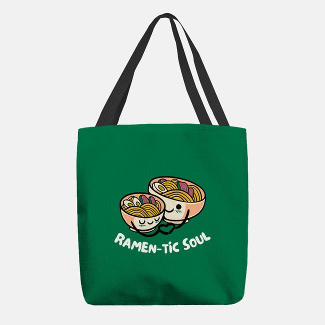 Ramen-tic Soul-None-Basic Tote-Bag-FunkVampire