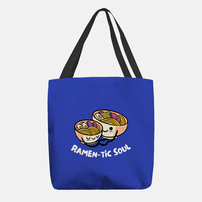 Ramen-tic Soul-None-Basic Tote-Bag-FunkVampire