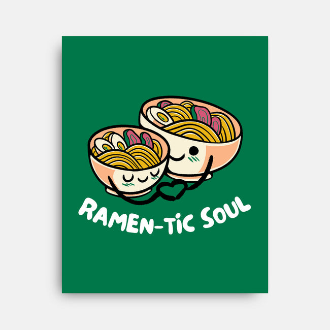 Ramen-tic Soul-None-Stretched-Canvas-FunkVampire