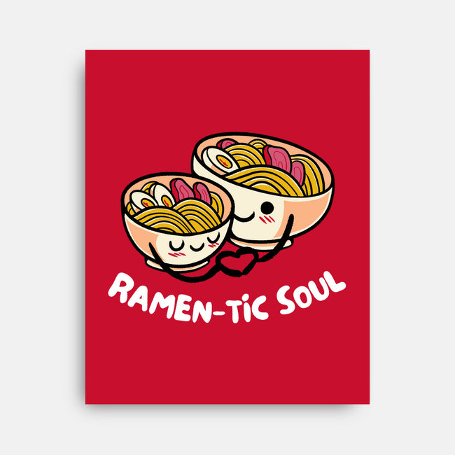 Ramen-tic Soul-None-Stretched-Canvas-FunkVampire