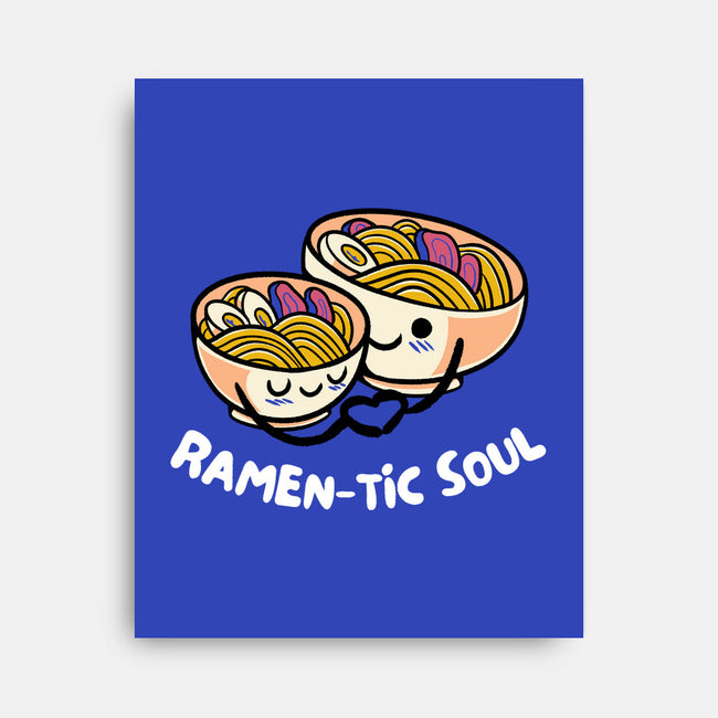 Ramen-tic Soul-None-Stretched-Canvas-FunkVampire