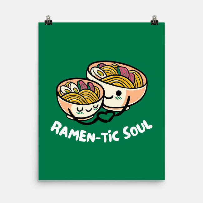 Ramen-tic Soul-None-Matte-Poster-FunkVampire