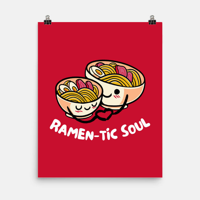 Ramen-tic Soul-None-Matte-Poster-FunkVampire