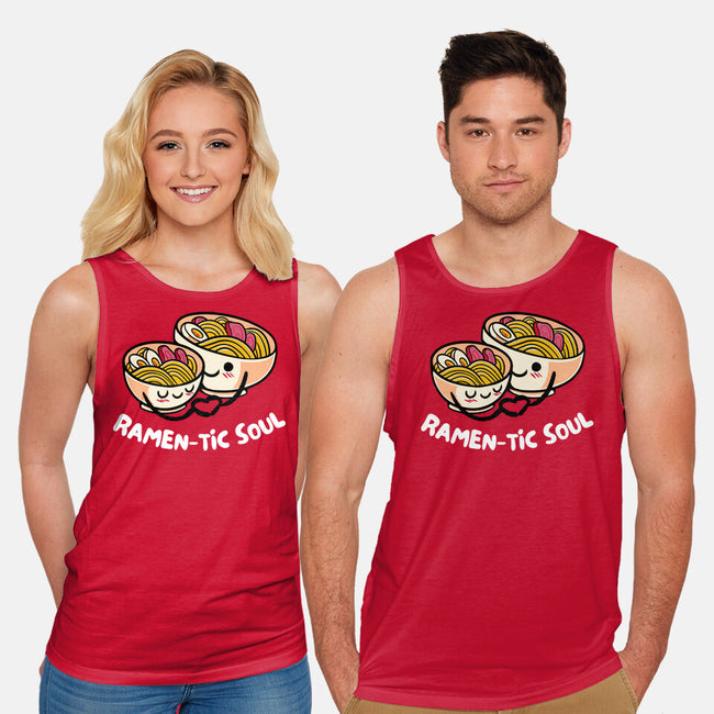 Ramen-tic Soul-Unisex-Basic-Tank-FunkVampire