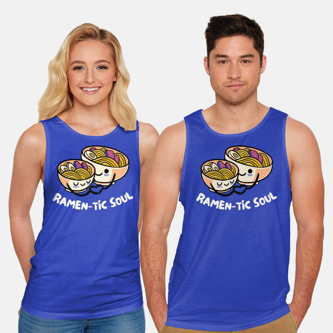 Ramen-tic Soul-Unisex-Basic-Tank-FunkVampire