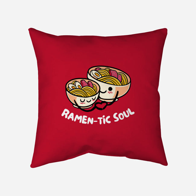 Ramen-tic Soul-None-Removable Cover w Insert-Throw Pillow-FunkVampire