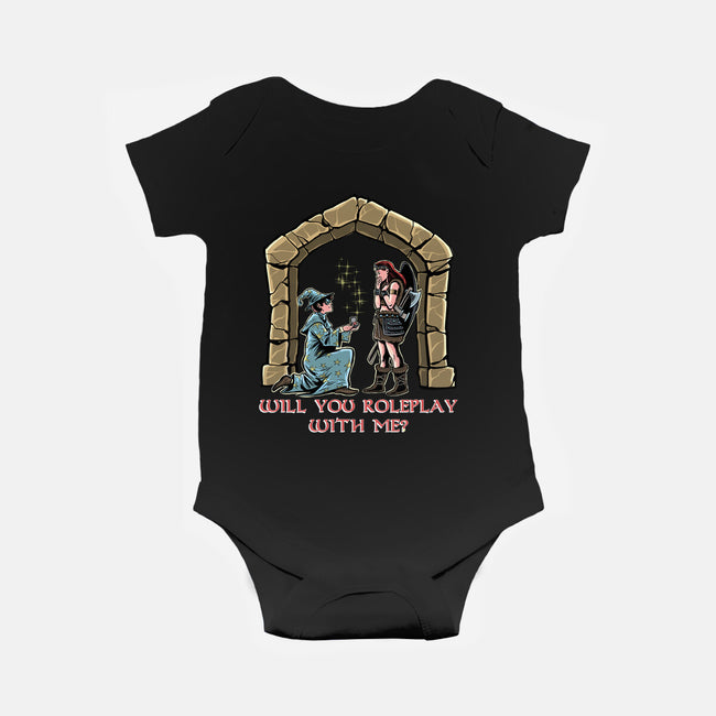 Crit Or Fumble-Baby-Basic-Onesie-zascanauta
