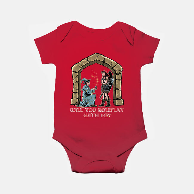 Crit Or Fumble-Baby-Basic-Onesie-zascanauta