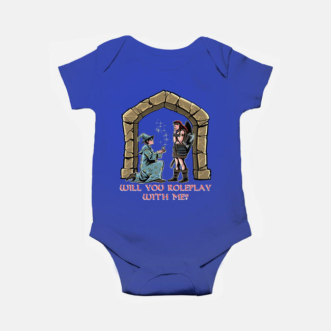 Crit Or Fumble-Baby-Basic-Onesie-zascanauta