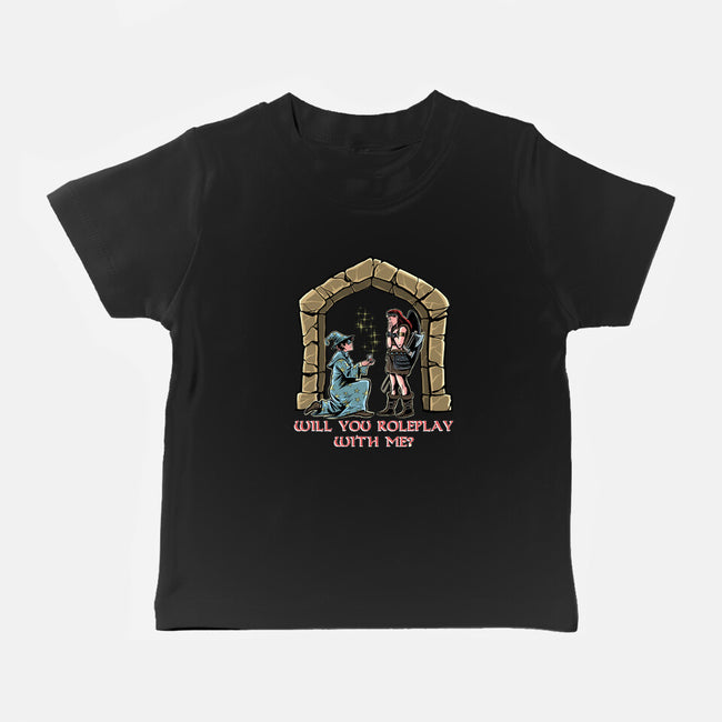 Crit Or Fumble-Baby-Basic-Tee-zascanauta