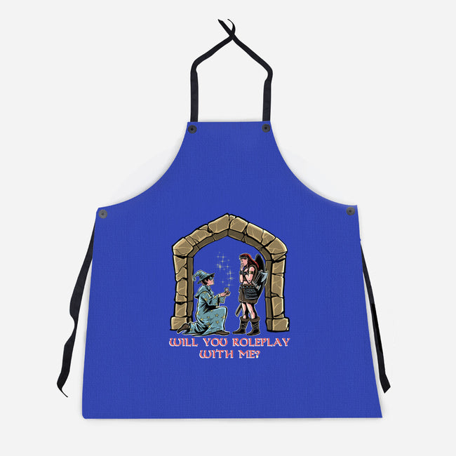 Crit Or Fumble-Unisex-Kitchen-Apron-zascanauta