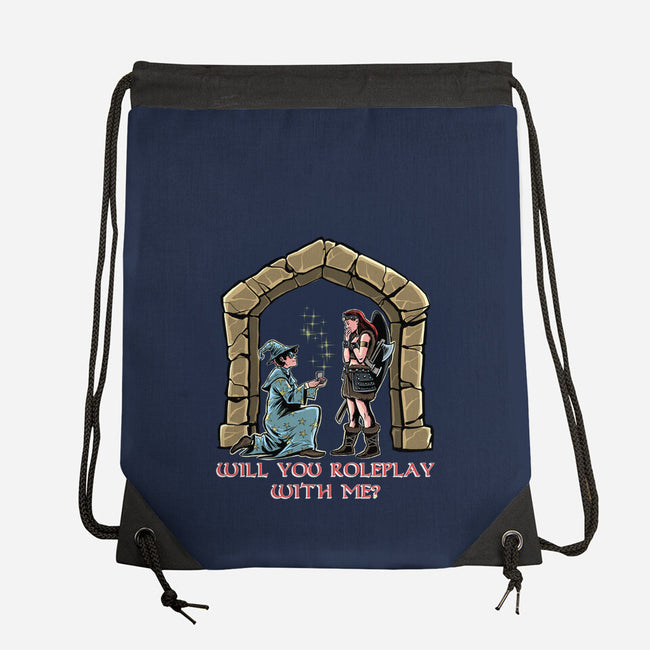 Crit Or Fumble-None-Drawstring-Bag-zascanauta