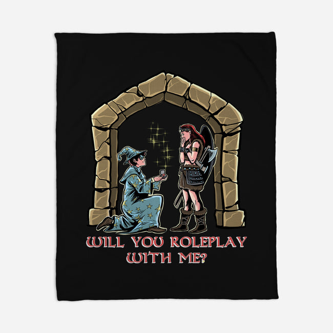 Crit Or Fumble-None-Fleece-Blanket-zascanauta