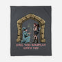 Crit Or Fumble-None-Fleece-Blanket-zascanauta
