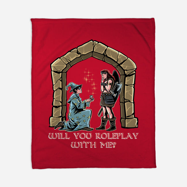 Crit Or Fumble-None-Fleece-Blanket-zascanauta