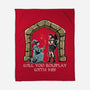 Crit Or Fumble-None-Fleece-Blanket-zascanauta