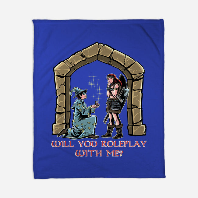 Crit Or Fumble-None-Fleece-Blanket-zascanauta
