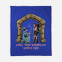Crit Or Fumble-None-Fleece-Blanket-zascanauta