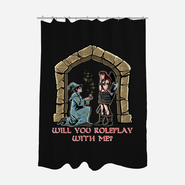 Crit Or Fumble-None-Polyester-Shower Curtain-zascanauta