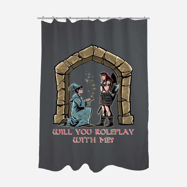 Crit Or Fumble-None-Polyester-Shower Curtain-zascanauta