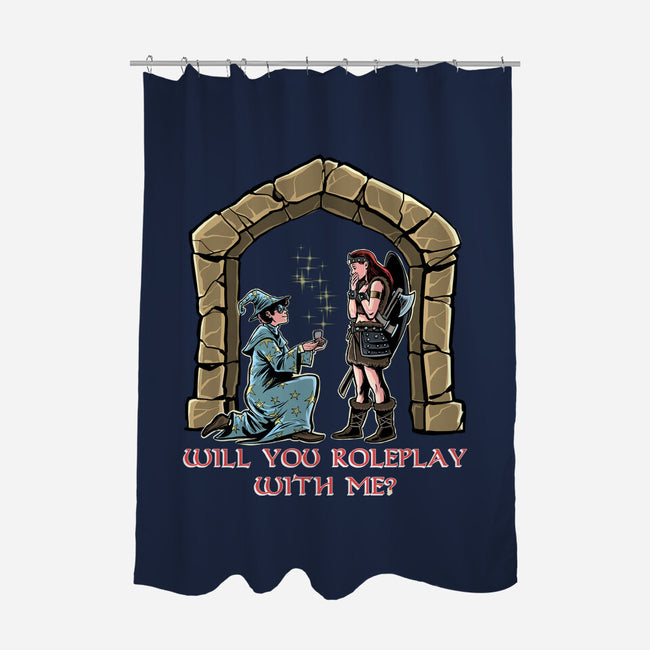 Crit Or Fumble-None-Polyester-Shower Curtain-zascanauta