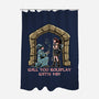 Crit Or Fumble-None-Polyester-Shower Curtain-zascanauta