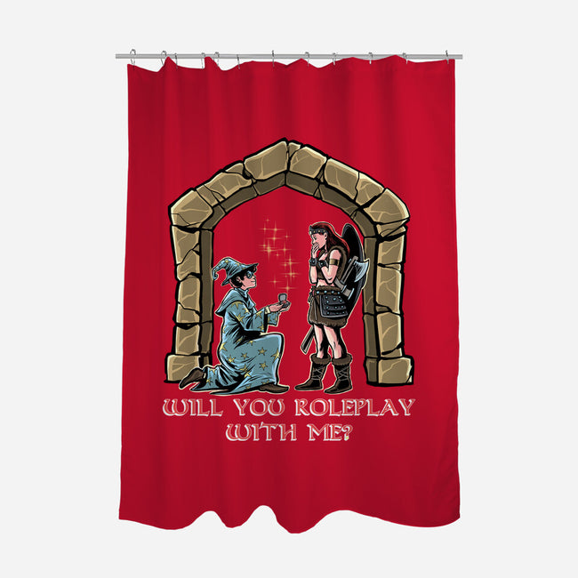 Crit Or Fumble-None-Polyester-Shower Curtain-zascanauta