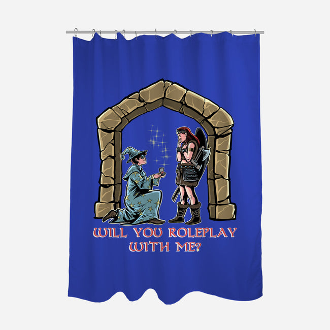 Crit Or Fumble-None-Polyester-Shower Curtain-zascanauta