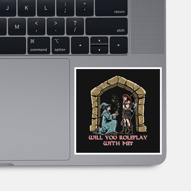 Crit Or Fumble-None-Glossy-Sticker-zascanauta