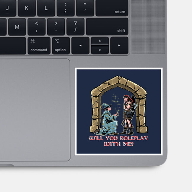 Crit Or Fumble-None-Glossy-Sticker-zascanauta