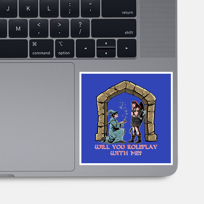 Crit Or Fumble-None-Glossy-Sticker-zascanauta