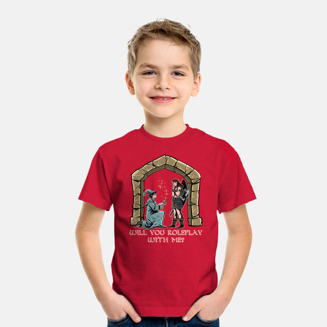 Crit Or Fumble-Youth-Basic-Tee-zascanauta