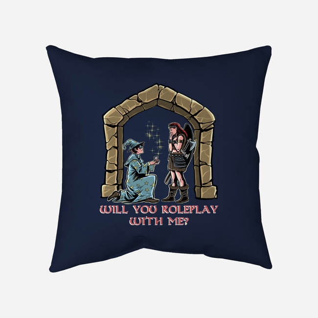 Crit Or Fumble-None-Removable Cover w Insert-Throw Pillow-zascanauta
