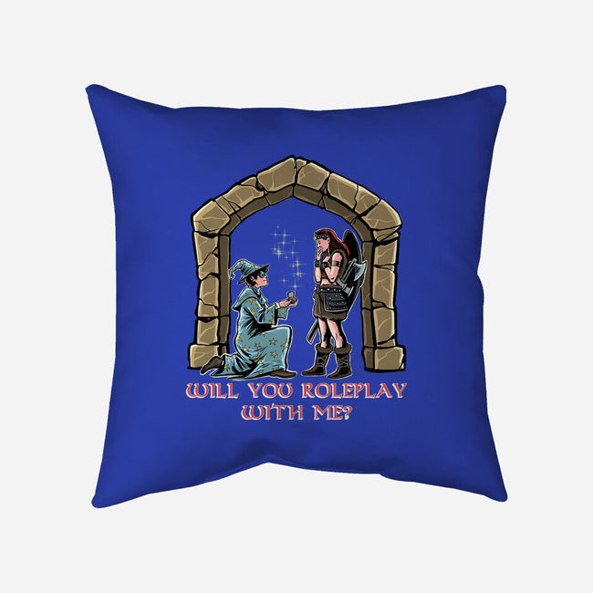 Crit Or Fumble-None-Removable Cover w Insert-Throw Pillow-zascanauta