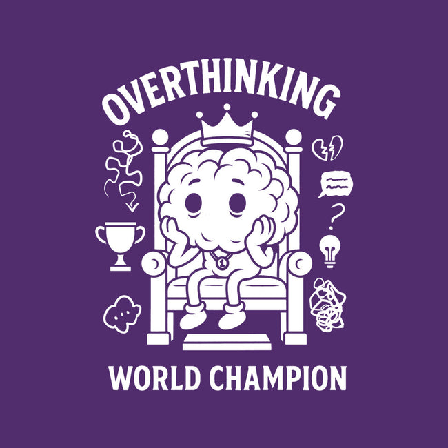 Overthinking World Champion-Womens-Fitted-Tee-fanfabio