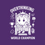 Overthinking World Champion-Womens-Fitted-Tee-fanfabio