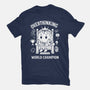 Overthinking World Champion-Mens-Heavyweight-Tee-fanfabio