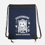 Overthinking World Champion-None-Drawstring-Bag-fanfabio