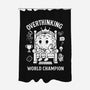 Overthinking World Champion-None-Polyester-Shower Curtain-fanfabio