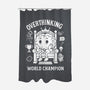 Overthinking World Champion-None-Polyester-Shower Curtain-fanfabio