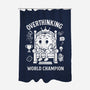 Overthinking World Champion-None-Polyester-Shower Curtain-fanfabio