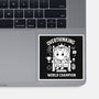 Overthinking World Champion-None-Glossy-Sticker-fanfabio