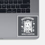 Overthinking World Champion-None-Glossy-Sticker-fanfabio