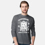 Overthinking World Champion-Mens-Long Sleeved-Tee-fanfabio