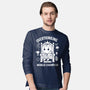 Overthinking World Champion-Mens-Long Sleeved-Tee-fanfabio