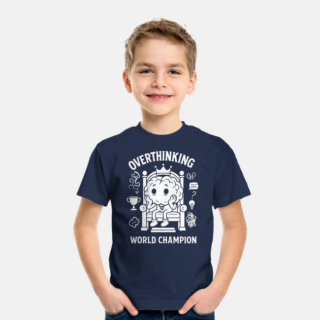 Overthinking World Champion-Youth-Basic-Tee-fanfabio