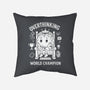 Overthinking World Champion-None-Removable Cover w Insert-Throw Pillow-fanfabio