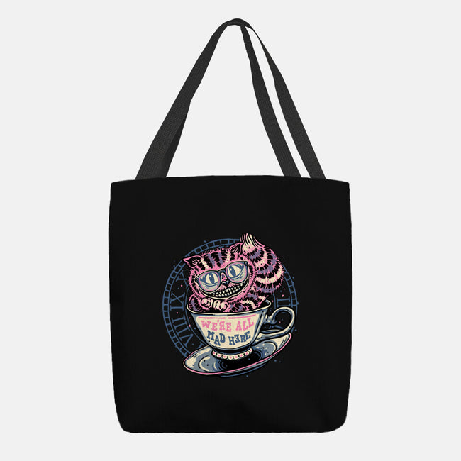 Mad Tea Cup-None-Basic Tote-Bag-glitchygorilla
